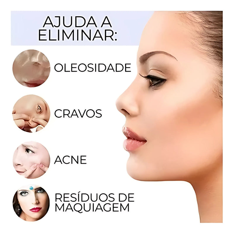 Escova Limpeza Facial 2 Em 1