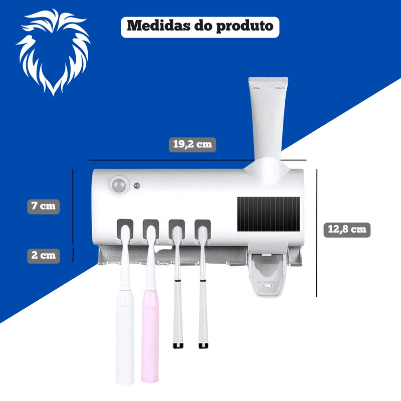 Dispensador e Esterilizador Automático de Pasta de Dente