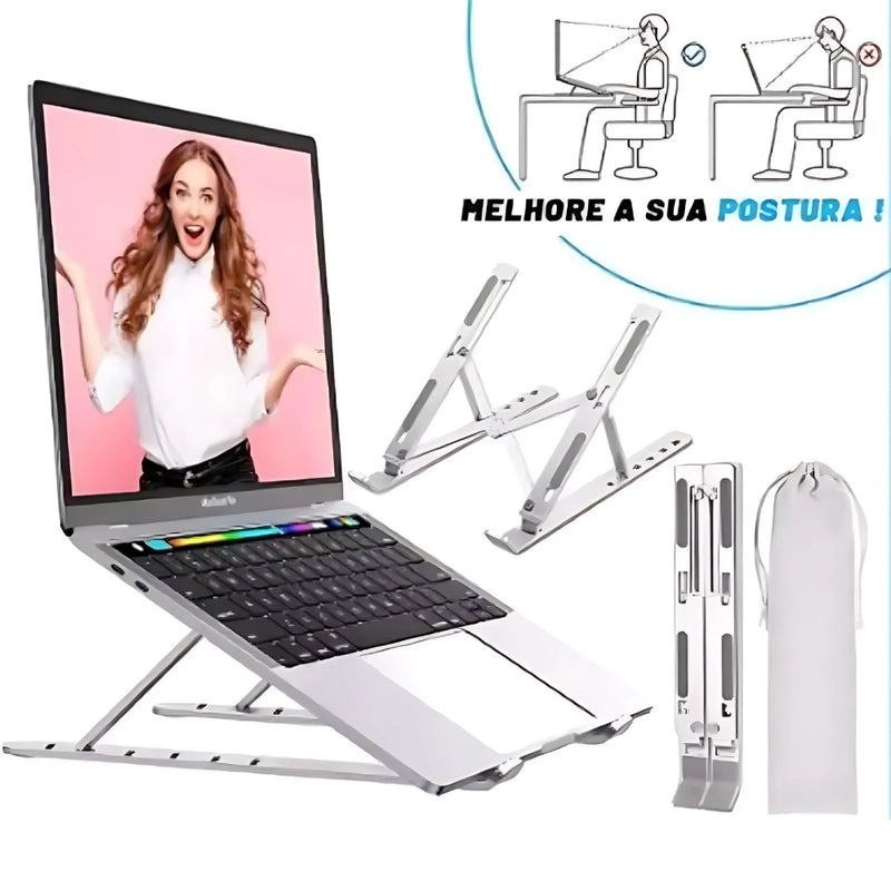 Suporte Ajustável para Notebook e Macbook