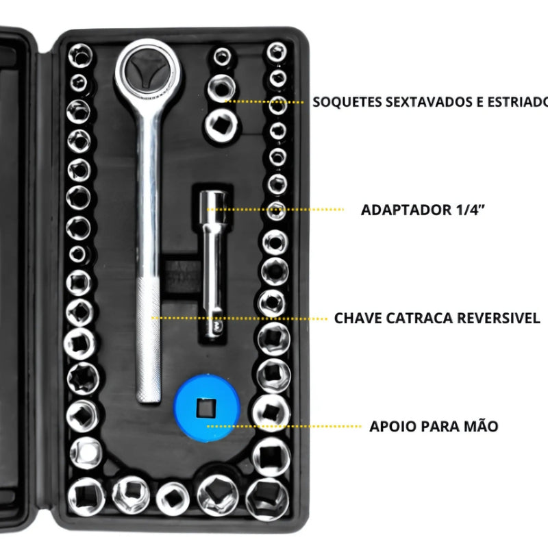 Conjuntos de Ferramentas com 40 Peças