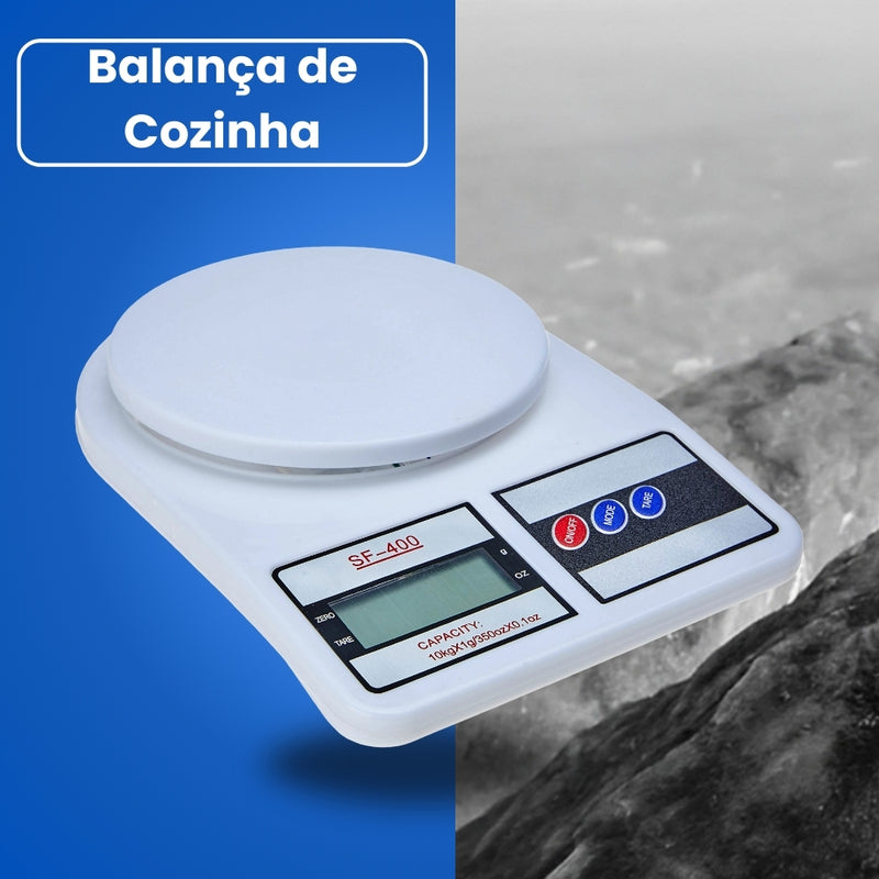 Balança de Cozinha Digital 10kg