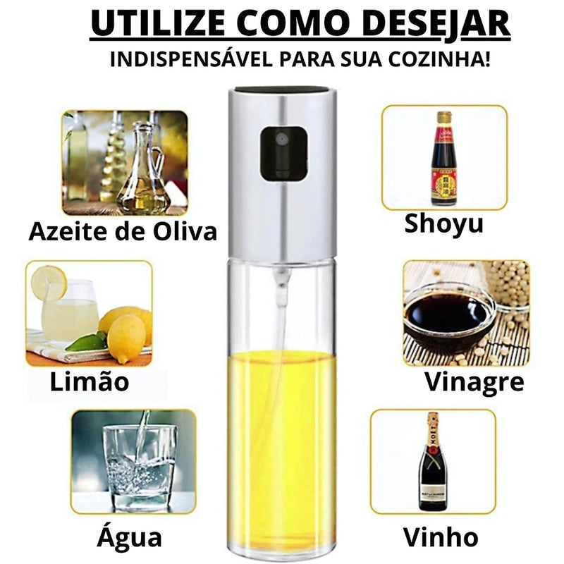 Vidro Spray e Pulverizador de Cozinha