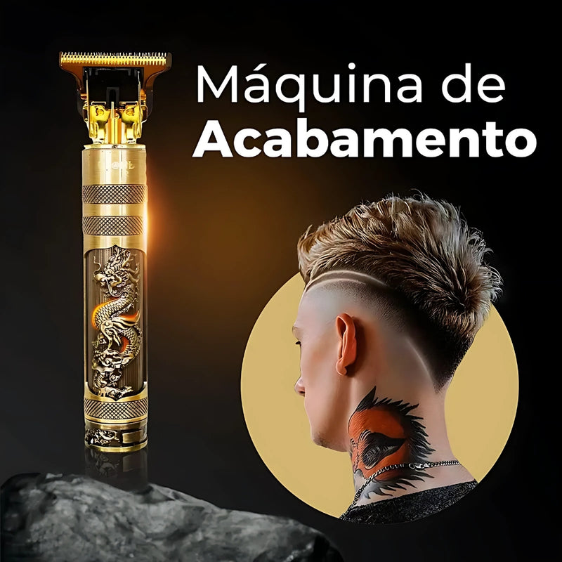 Máquina de Cortar Cabelo Profissional Dragão Elétrica