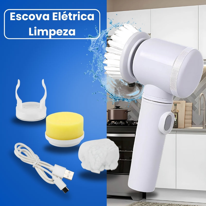 Escova de Limpeza Elétrica